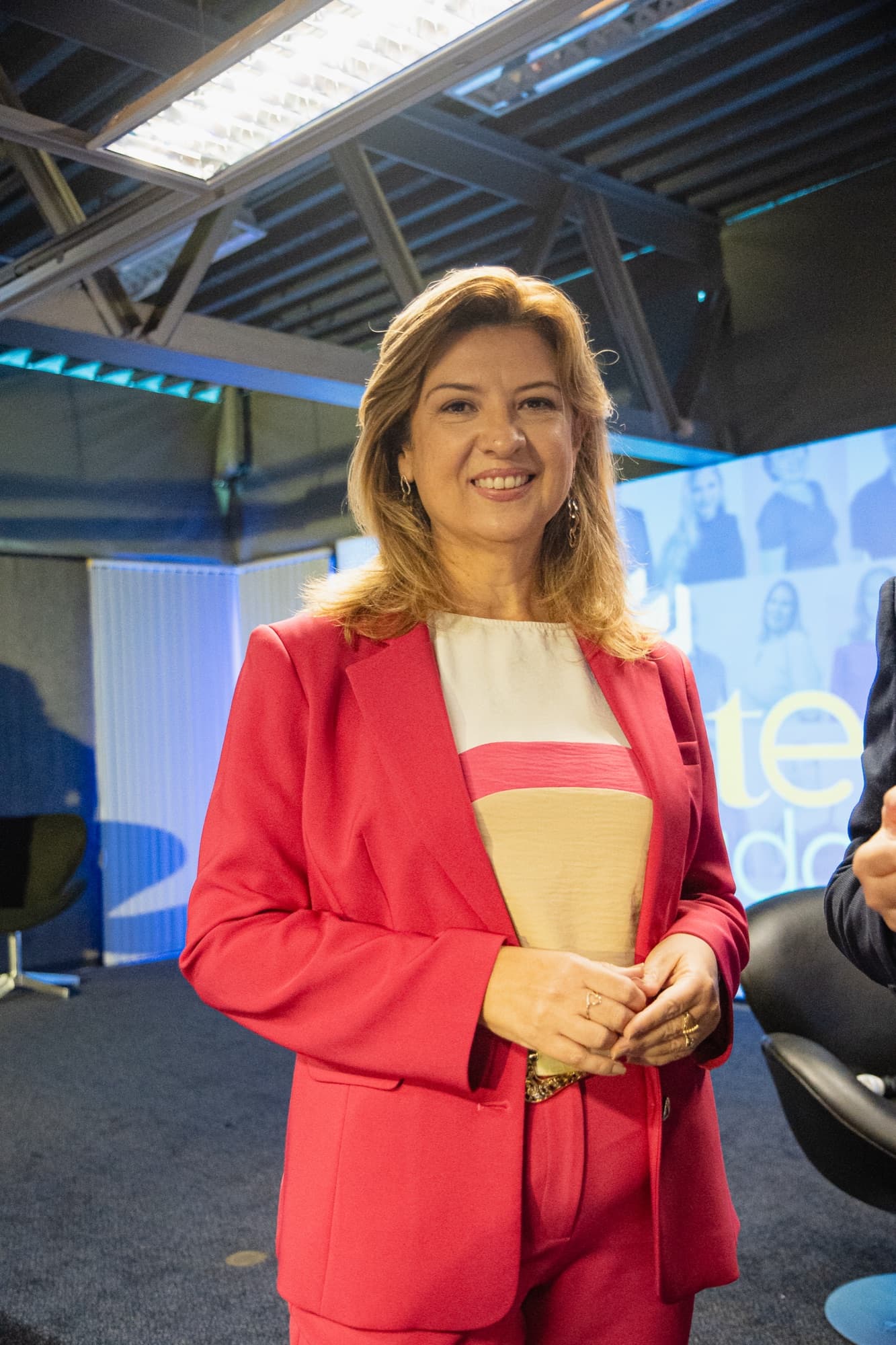 Encontro Gente é Tudo do Banco do Brasil em Fortaleza, registro 6 — painéis, plateia e bastidores
